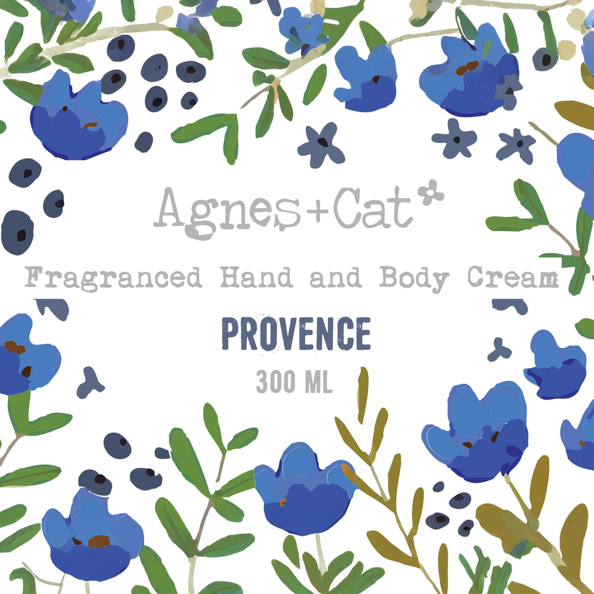 Agnes + Cat Hand- & Lichaamscrème – Provence – 300 ml