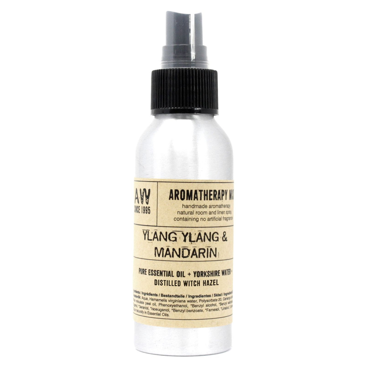 Aromatische Kamerspray – Ylang-Ylang & Mandarijn – 100 ml