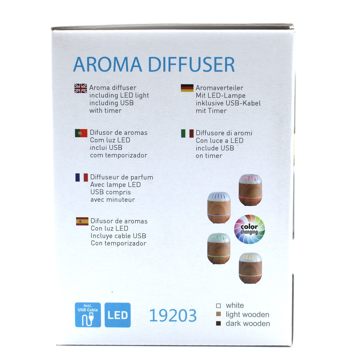 Copenhagen Aroma Diffuser – 120 ml met Timer