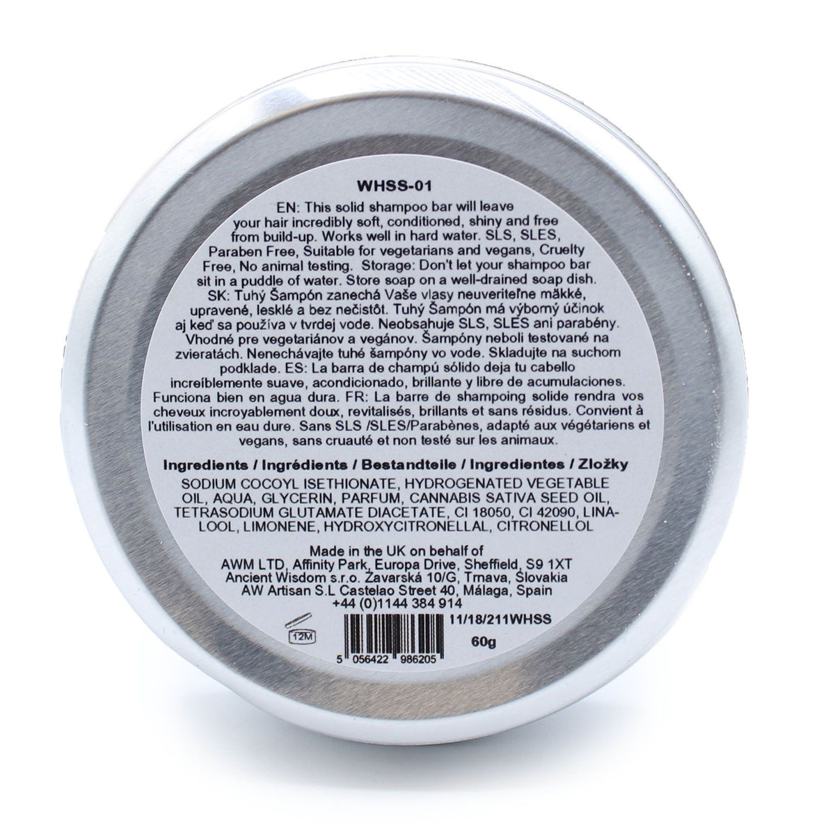 Wild Hare Shampoo Bar Orchid – 60 g