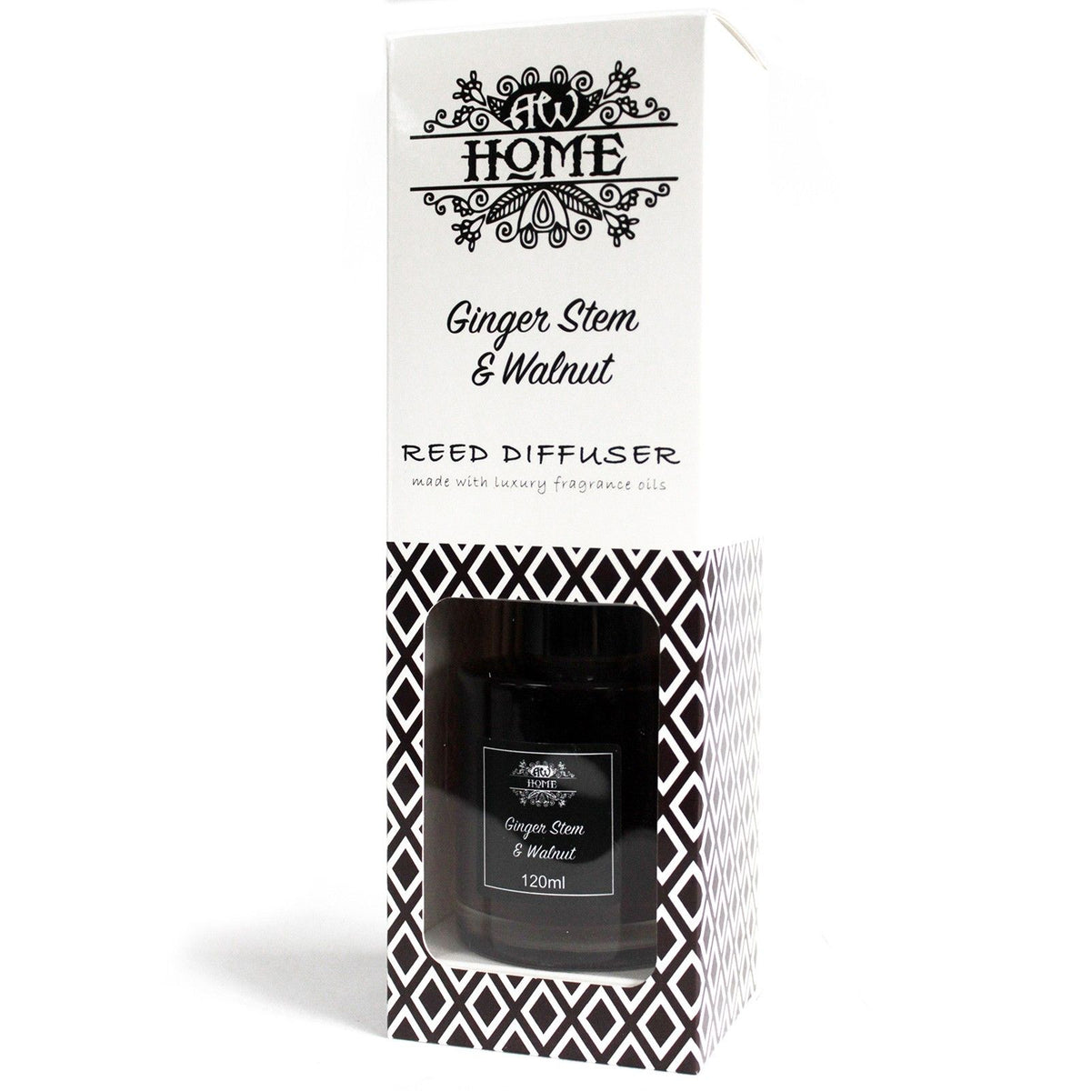 Geurstokjes – Gember & Walnoot – 120 ml
