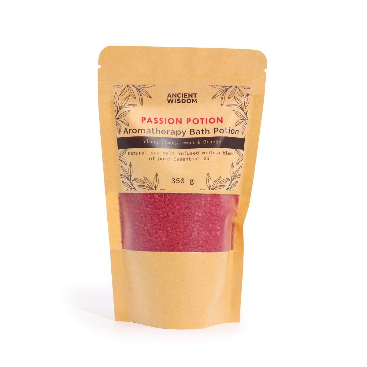 Aromatherapie Badzout Passion – Ylang-Ylang, Citroen & Sinaasappel 350 g