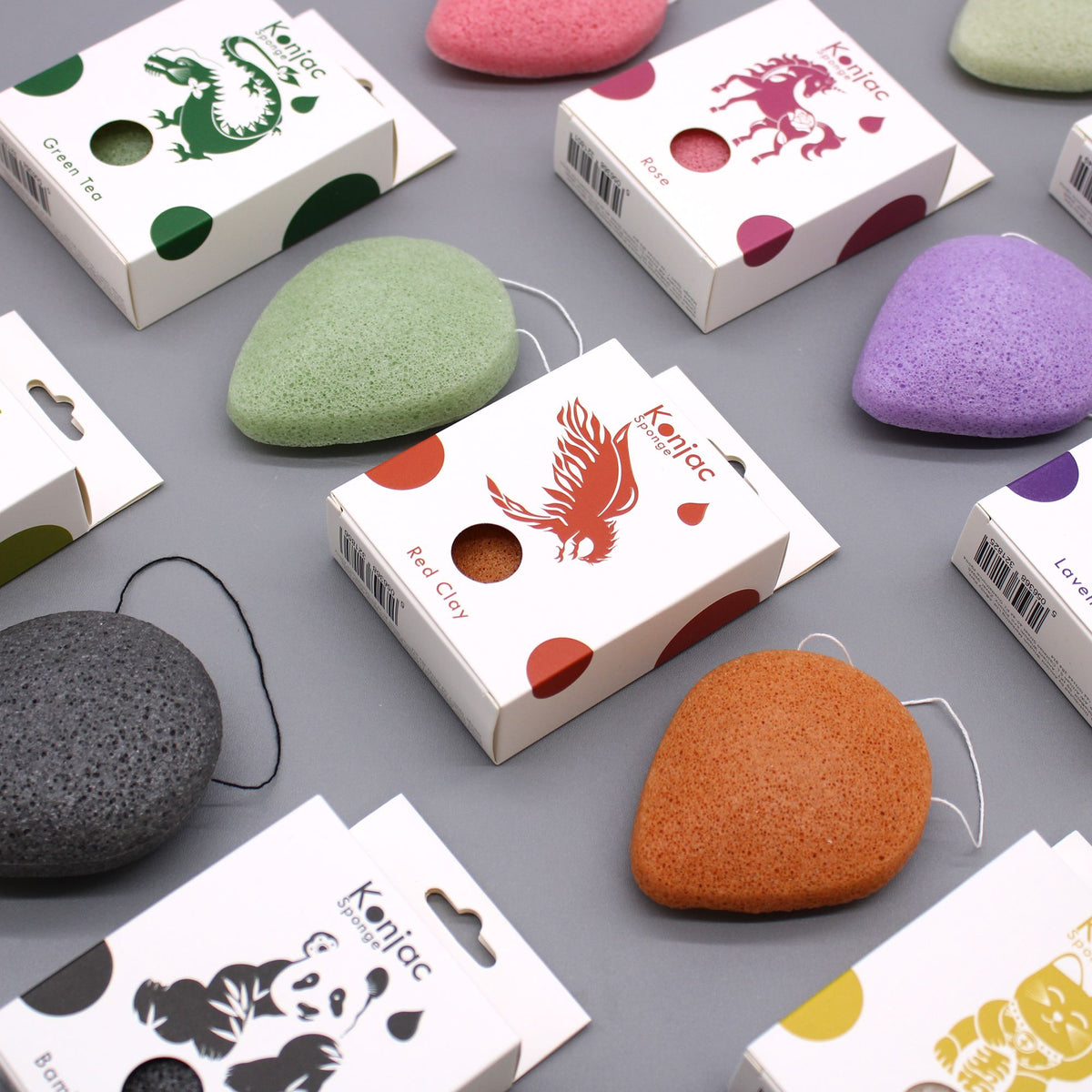 Konjac Gezichtsspons Naturel – Gevoelige Huid