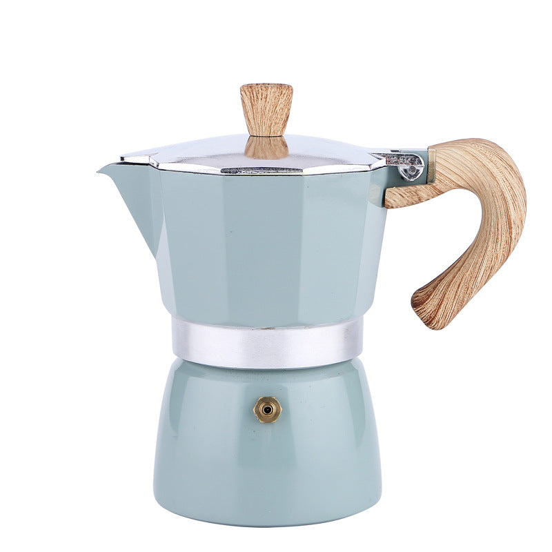 Aluminium Moka Pot – Italiaanse Espresso Maker voor Rijke Koffie van het Fornuis