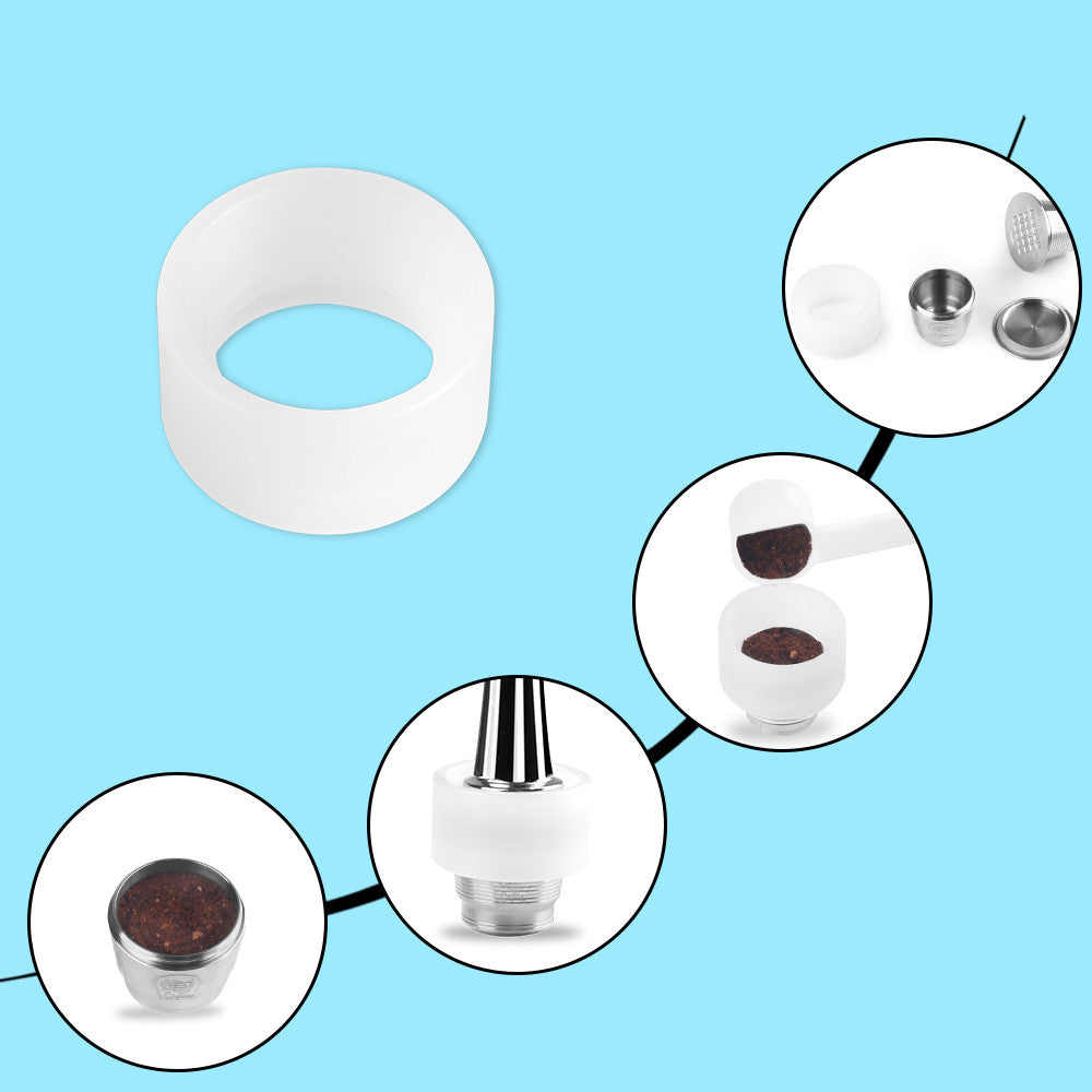 Herbruikbare RVS Nespresso Capsule – Navulbare Koffiepod voor Verse & Duurzame Espresso