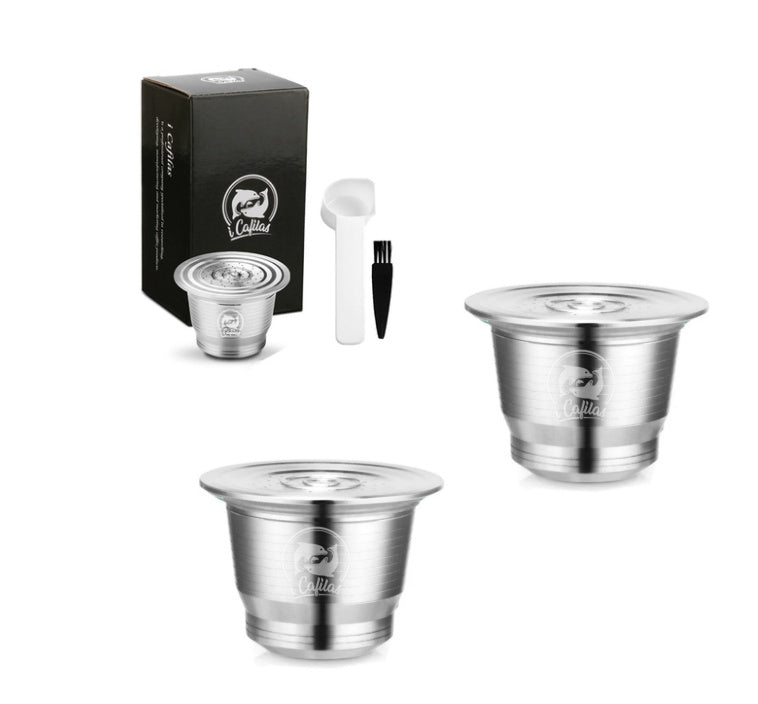 Herbruikbare RVS Nespresso Capsule – Navulbare Koffiepod voor Verse & Duurzame Espresso