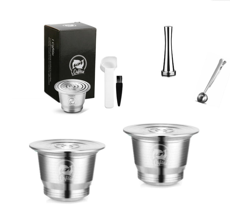 Herbruikbare RVS Nespresso Capsule – Navulbare Koffiepod voor Verse & Duurzame Espresso