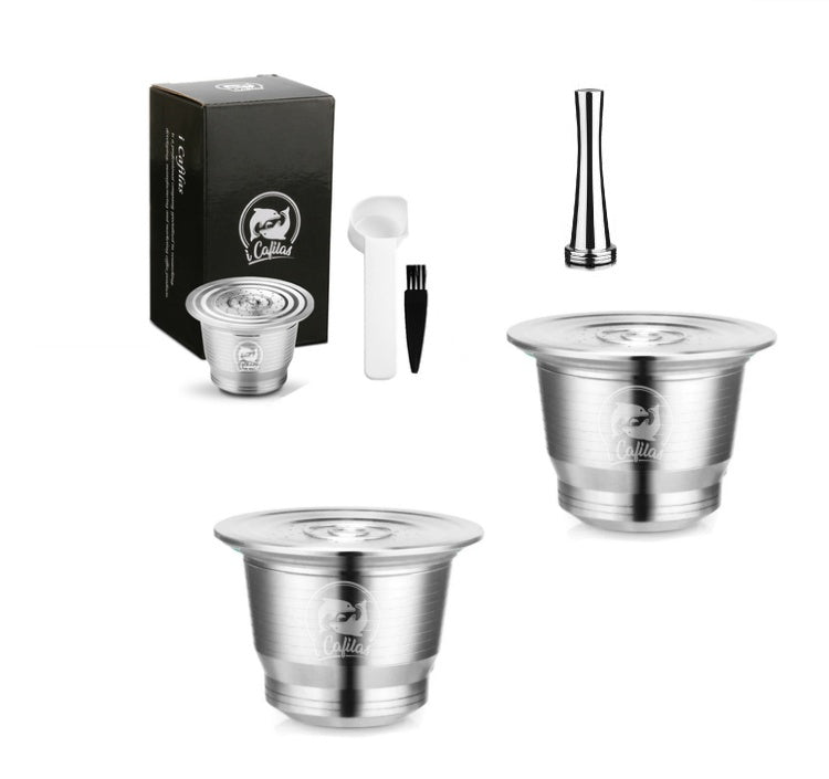 Herbruikbare RVS Nespresso Capsule – Navulbare Koffiepod voor Verse & Duurzame Espresso
