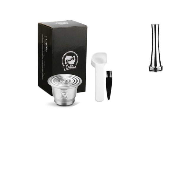 Herbruikbare RVS Nespresso Capsule – Navulbare Koffiepod voor Verse & Duurzame Espresso