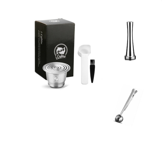 Herbruikbare RVS Nespresso Capsule – Navulbare Koffiepod voor Verse & Duurzame Espresso