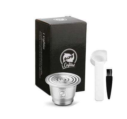 Herbruikbare RVS Nespresso Capsule – Navulbare Koffiepod voor Verse & Duurzame Espresso