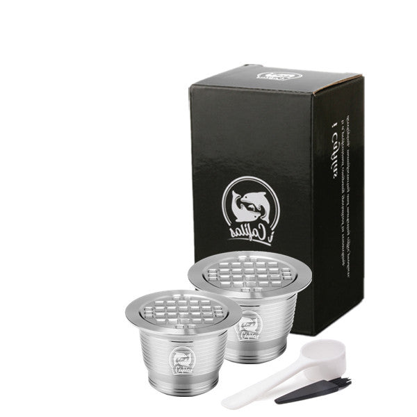 Herbruikbare RVS Nespresso Capsule – Navulbare Koffiepod voor Verse & Duurzame Espresso