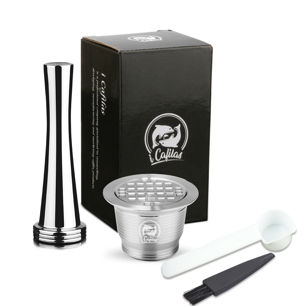 Herbruikbare RVS Nespresso Capsule – Navulbare Koffiepod voor Verse & Duurzame Espresso