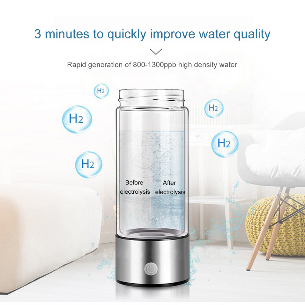 ✨ Upgraded Smart Hydrogen Water Cup – Pure Hydratatie met Krachtige Energieboost