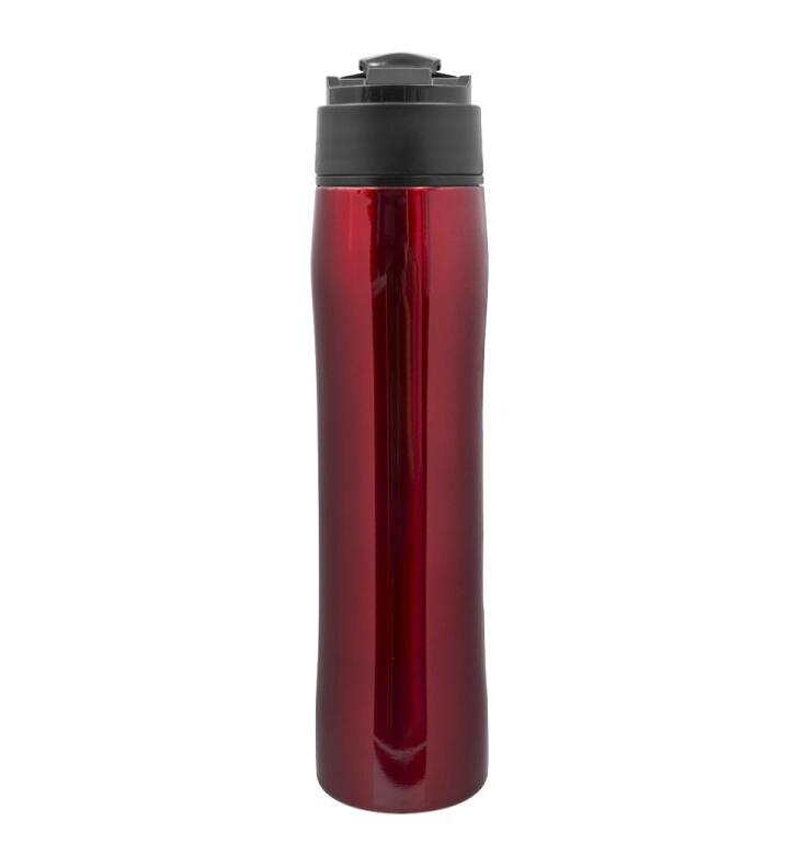 RVS French Press Koffiemaker – Draagbare Drukpot voor Verse Koffie, Ideaal voor Reizen & Kamperen