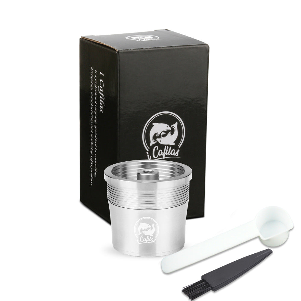 Herbruikbare RVS Nespresso Capsule – Navulbare Koffiepod voor Verse & Duurzame Espresso
