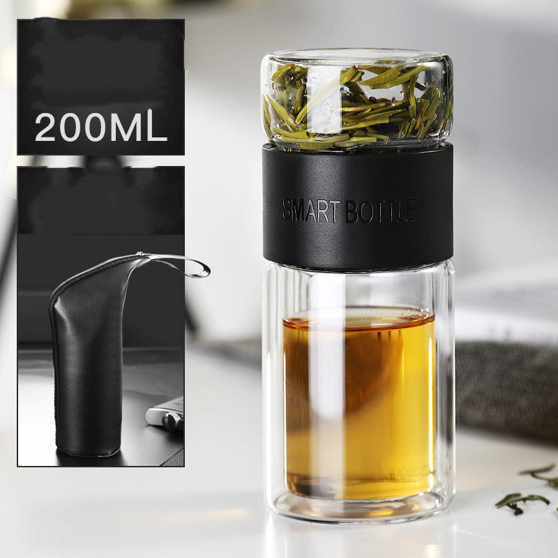 Portable Tea Infuser Fles – Reisbeker voor Thee & Infusiewater | Lekvrij & Ideaal voor Onderweg