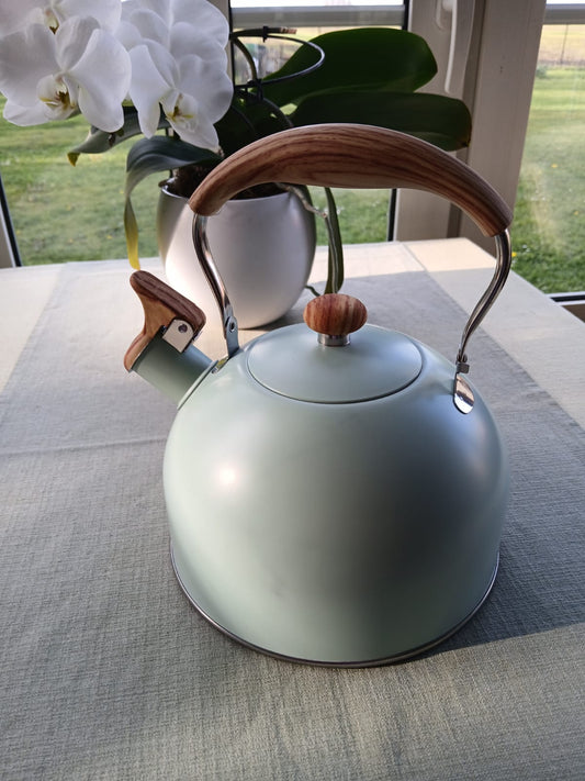 Fluitketel voor Thee & Koffie – RVS Waterketel voor Gas, Inductie en Elektrische Kookplaat