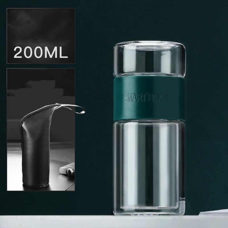 Portable Tea Infuser Fles – Reisbeker voor Thee & Infusiewater | Lekvrij & Ideaal voor Onderweg
