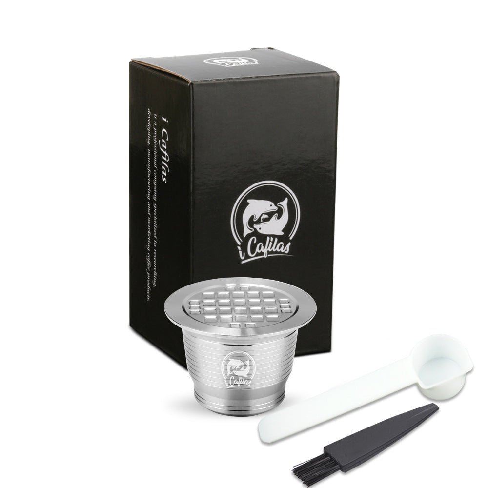 Herbruikbare RVS Nespresso Capsule – Navulbare Koffiepod voor Verse & Duurzame Espresso