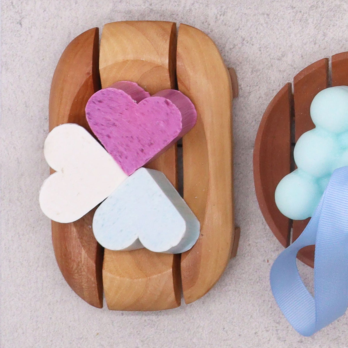 Houten Zeephouder met Ovale Uitsparing – Naseberry Hout