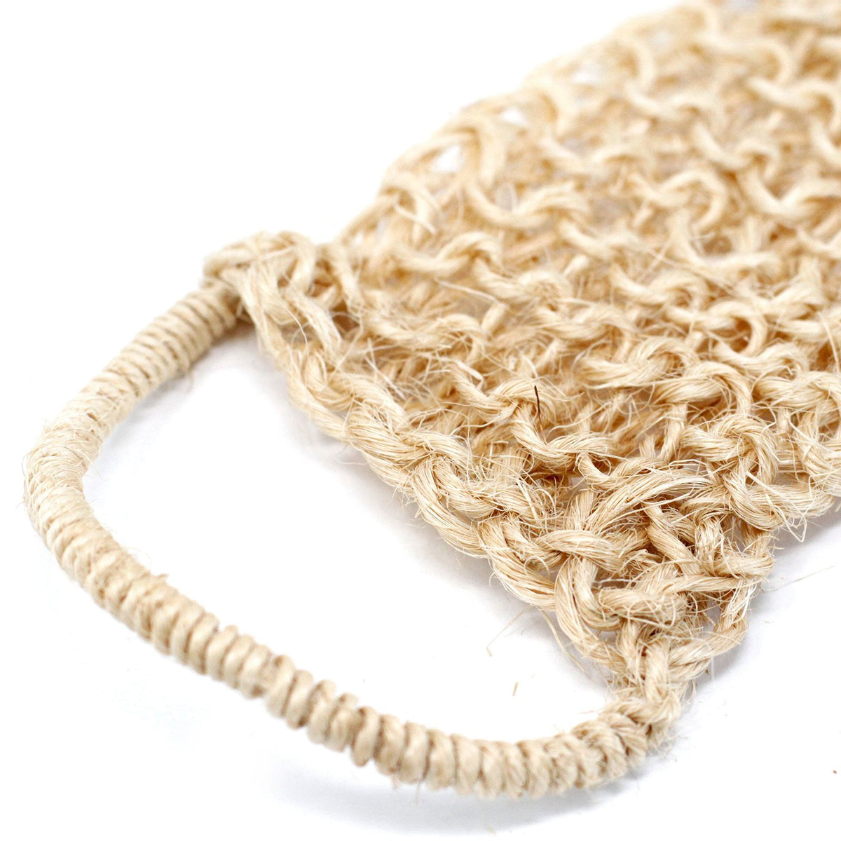 Sisal Rug Scrubber – Natuurlijke Exfoliërende Rugband