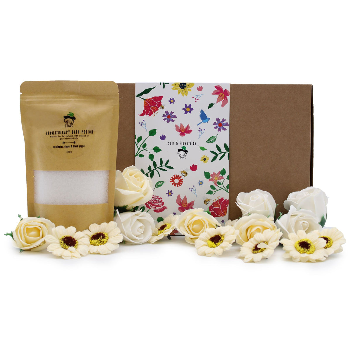 Wild Hare Spa Geschenkset – Eucalyptus, Gember & Zwarte Peper