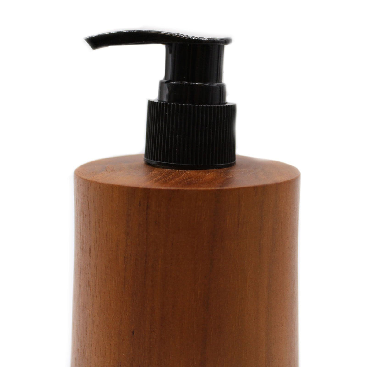 Zeepdispenser van Teakhout – Taps Model – Navulbaar