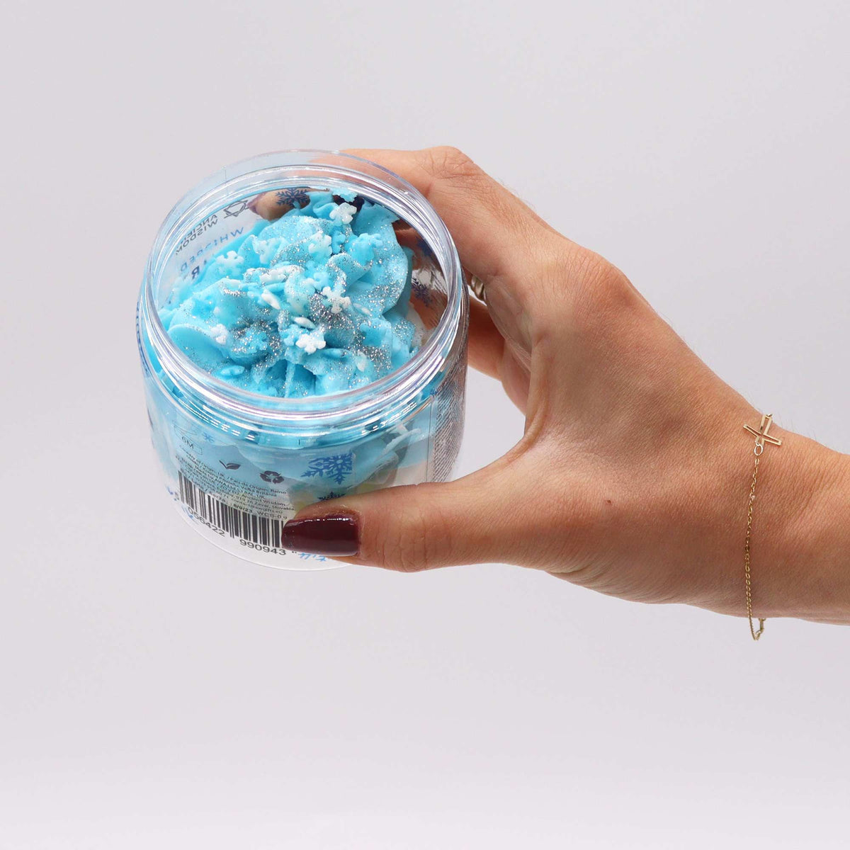 White Christmas Whipped Cream Soap