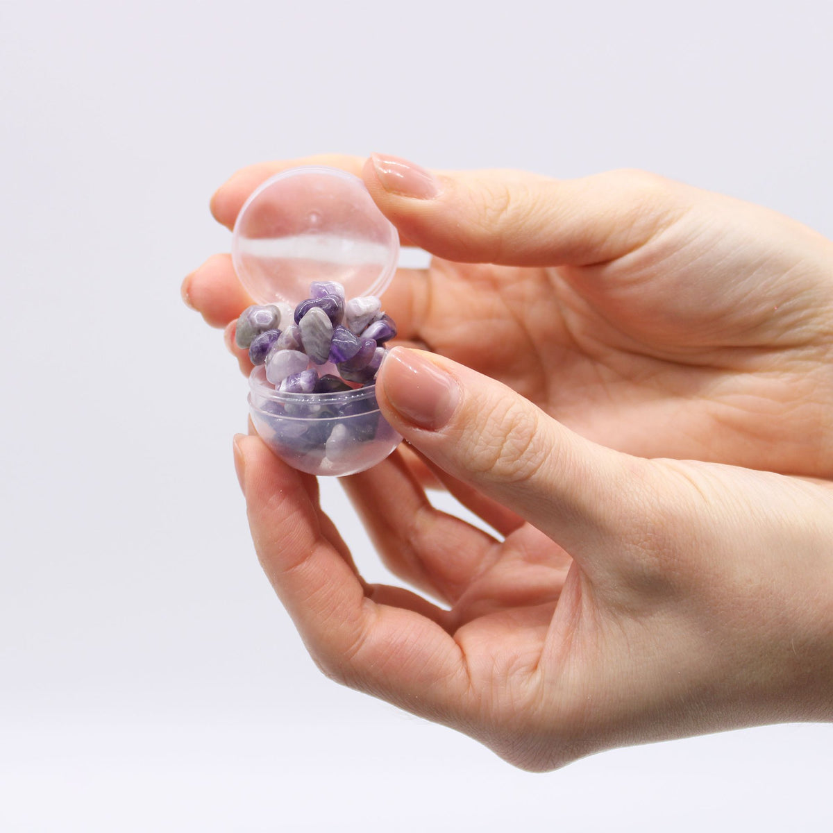Bruisbal met Amethist Armband – Lavendel & Tea Tree