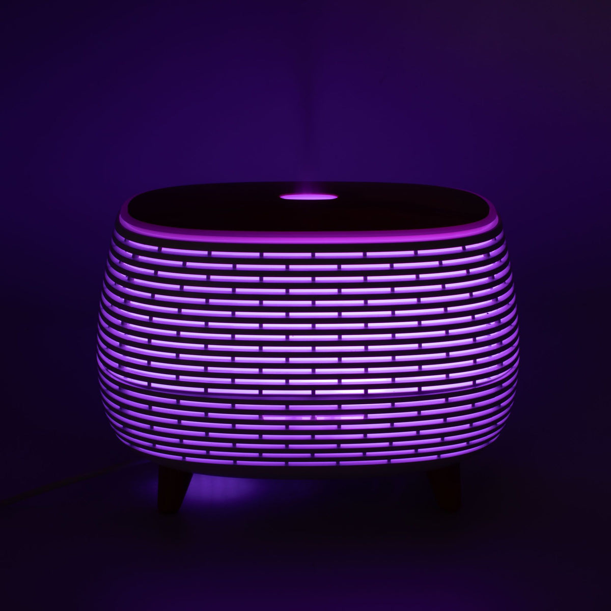 Ribbed Aroma Diffuser – 400 ml met Afstandsbediening