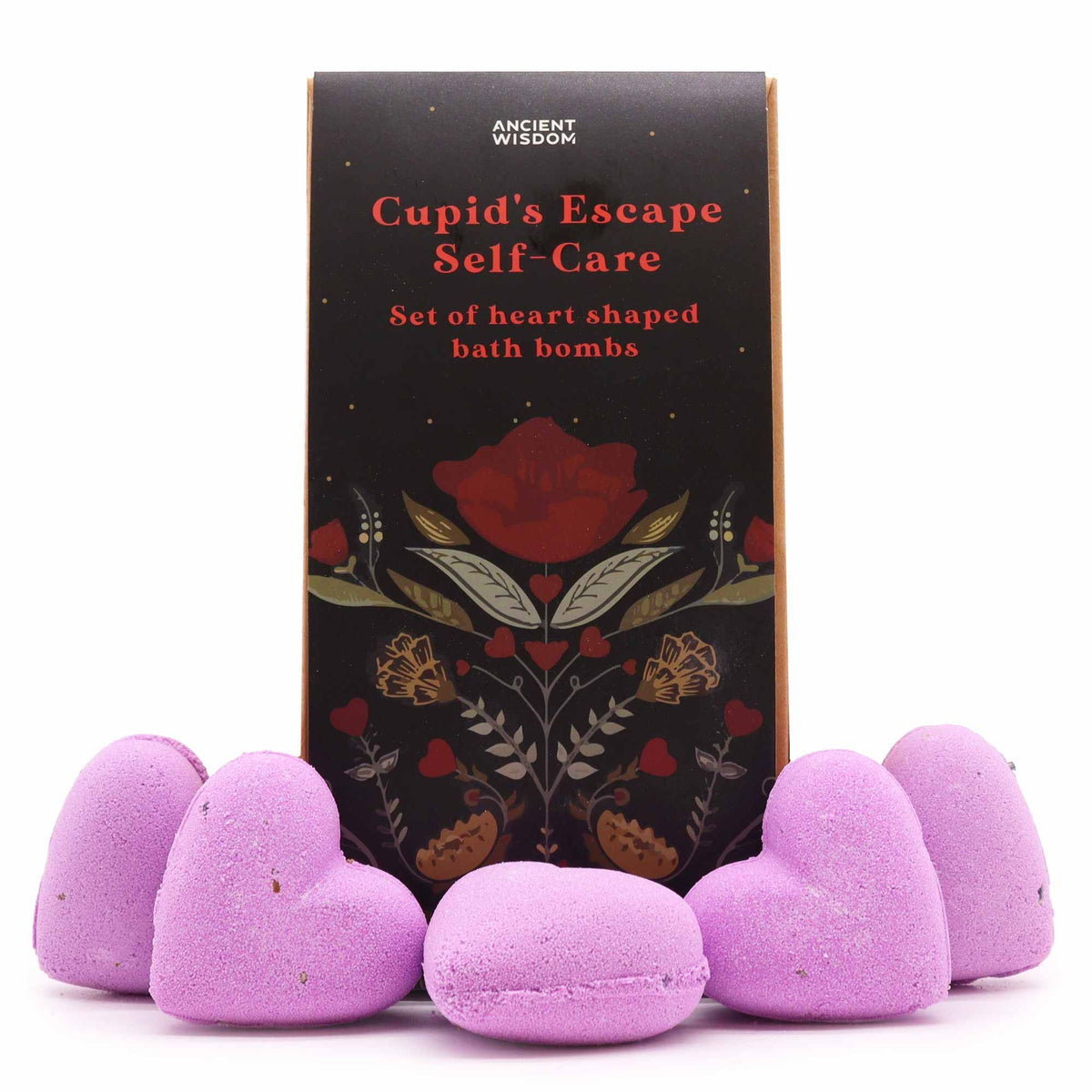 Cupid's Escape – Lavendel Bath Hearts – 5 stuks
