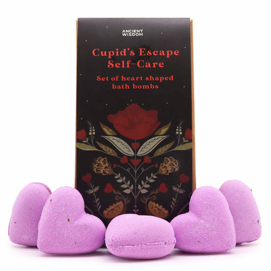 Cupid's Escape – Lavendel Bath Hearts – 5 stuks