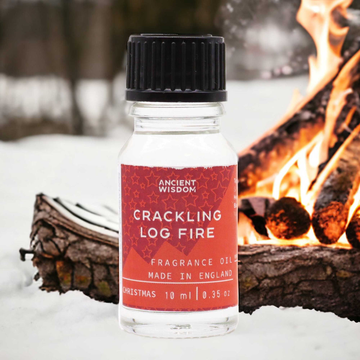 Kerst Geurolie – Crackling Log Fire 10 ml