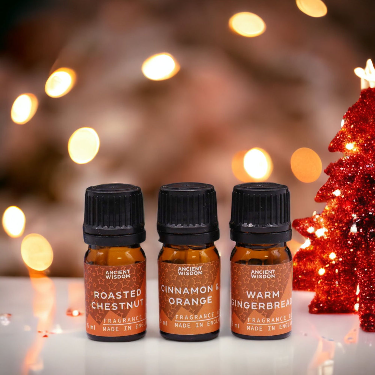 Festive Delights – Kerst Geurolie Geschenkset 12 x 5 ml