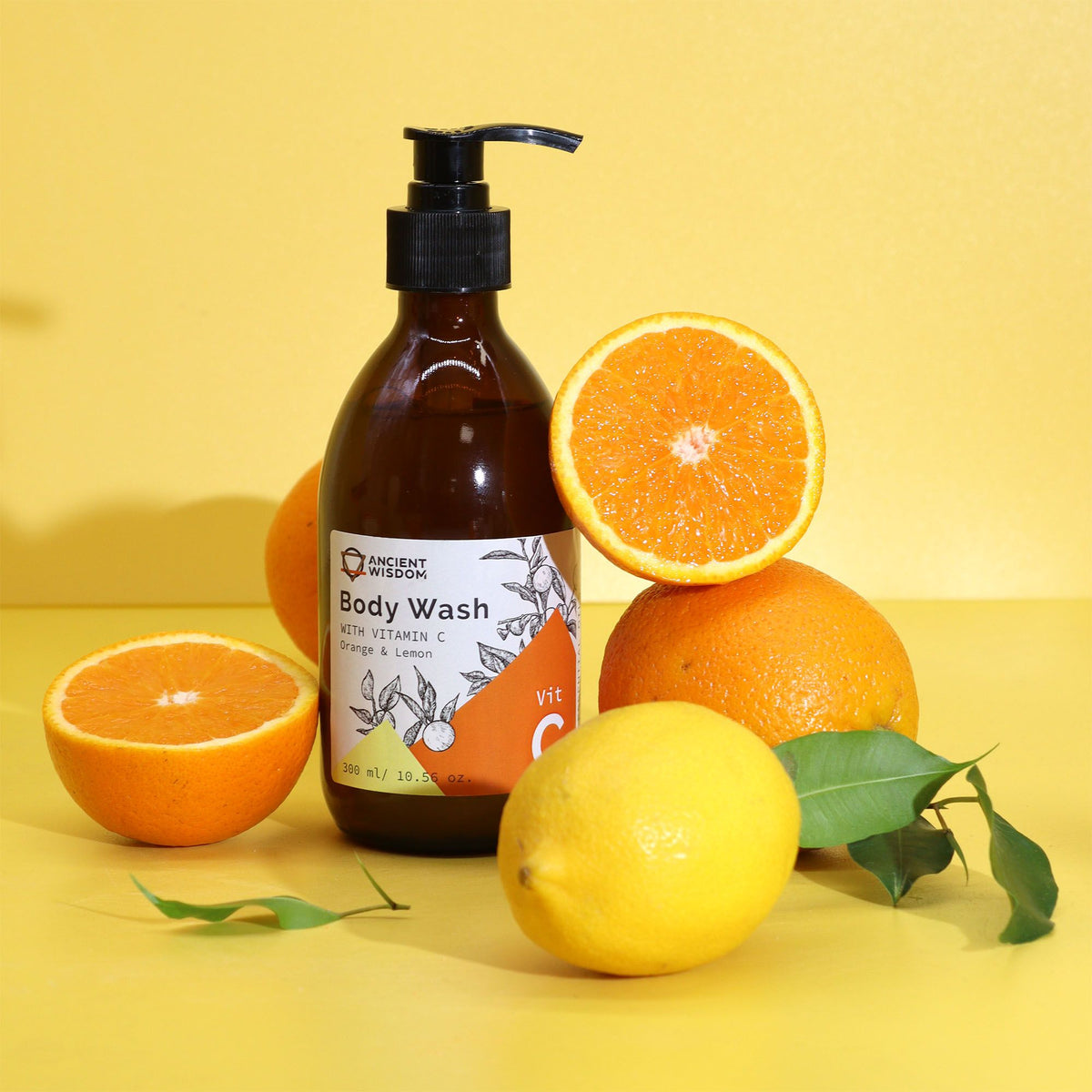 Vitamin C Douchegel – Sinaasappel & Citroen – 250 ml