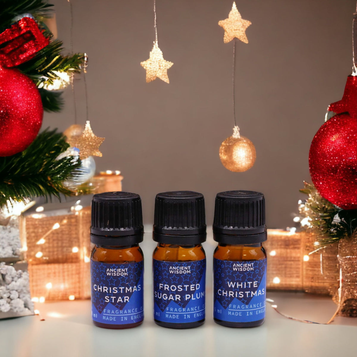 Festive Delights – Kerst Geurolie Geschenkset 12 x 5 ml