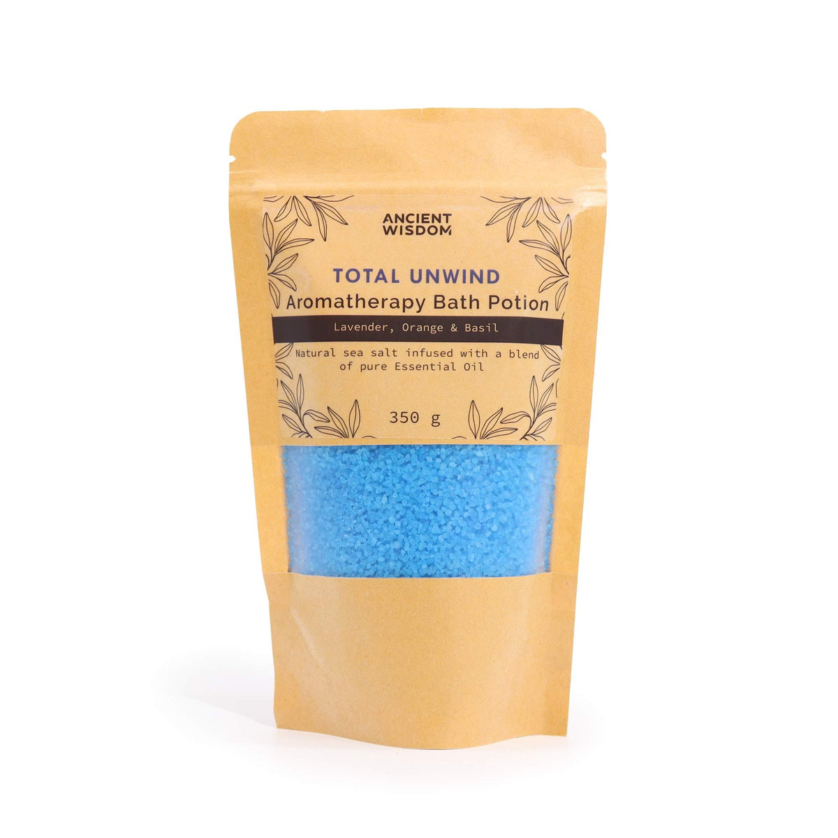 Aromatherapie Badzout Total Unwind – Lavendel & Sinaasappel 350 g