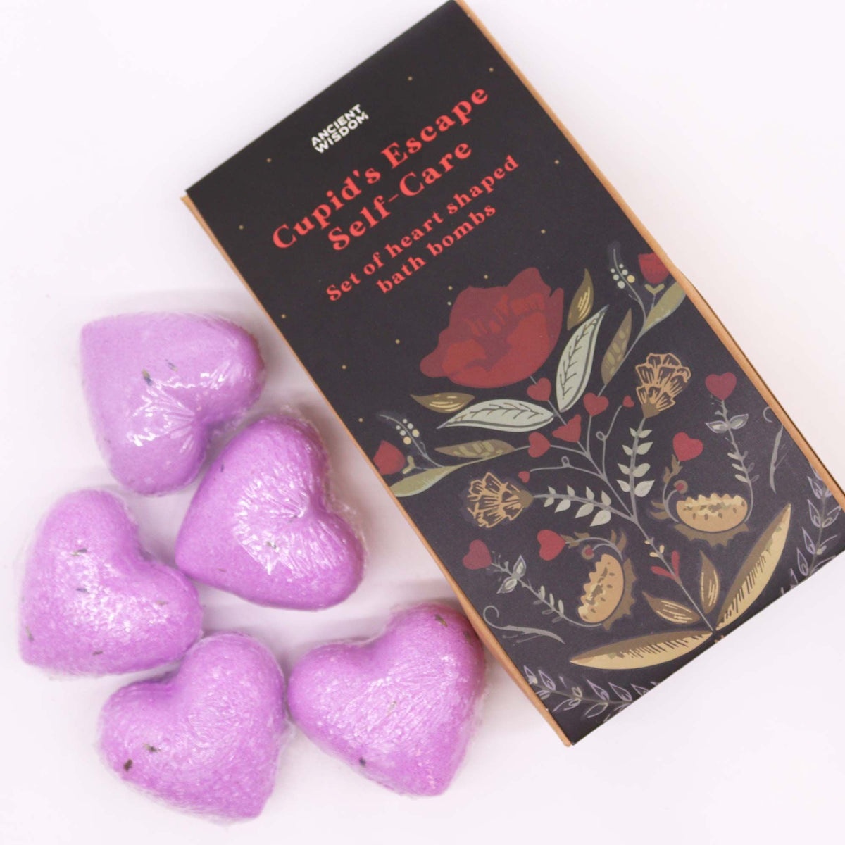 Cupid's Escape – Lavendel Bath Hearts – 5 stuks