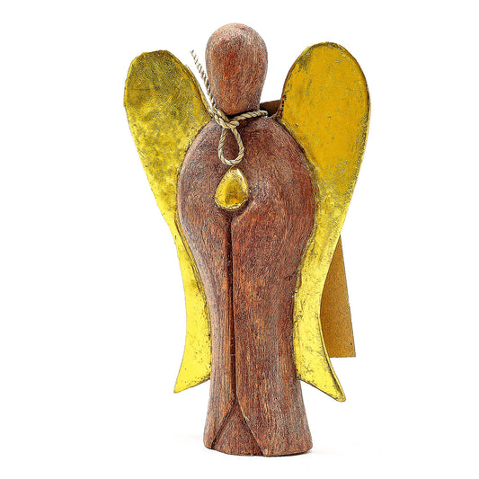 Hati-Hati Houten Engel Guardian – 15 cm