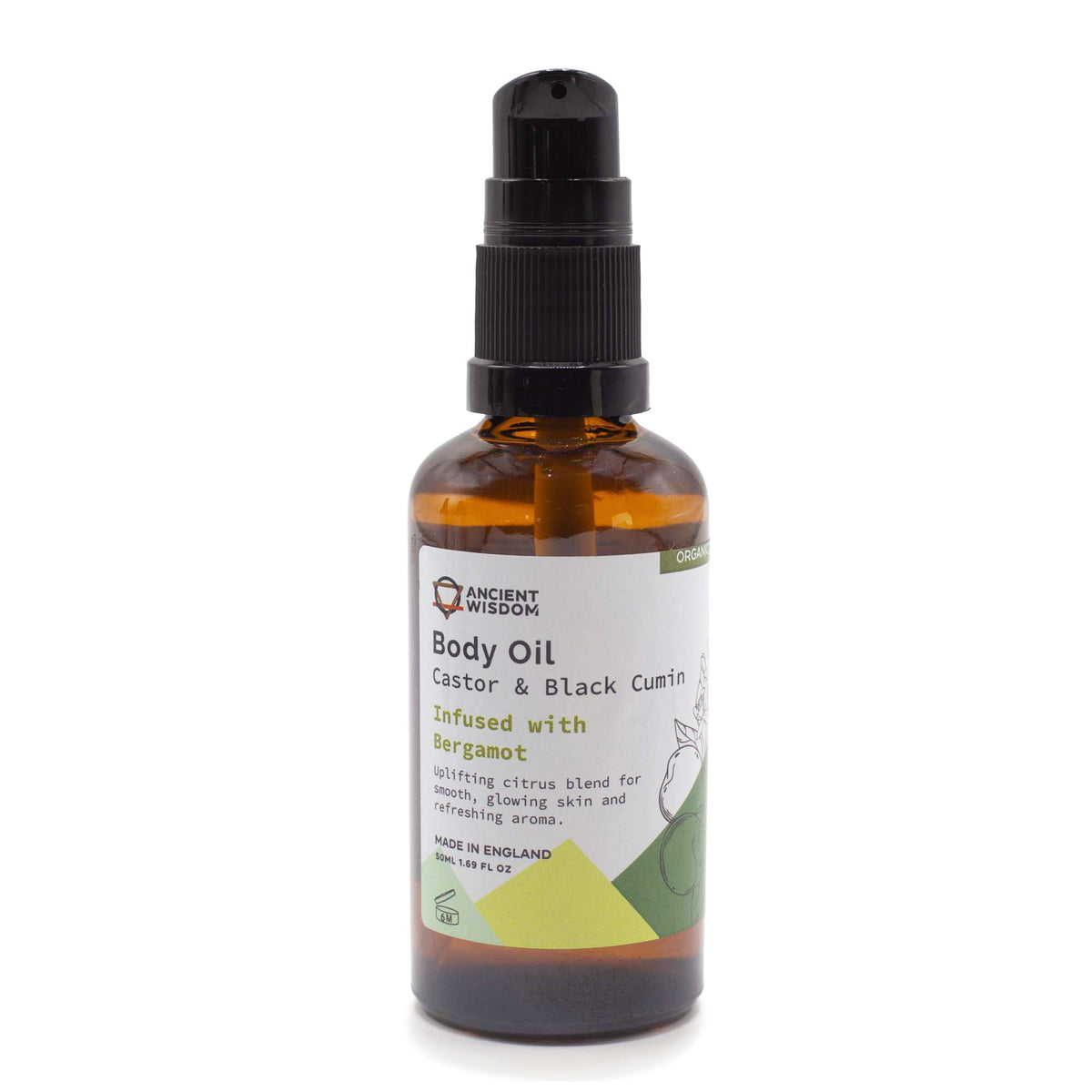Biologische Lichaamsolie – Bergamot – 50 ml