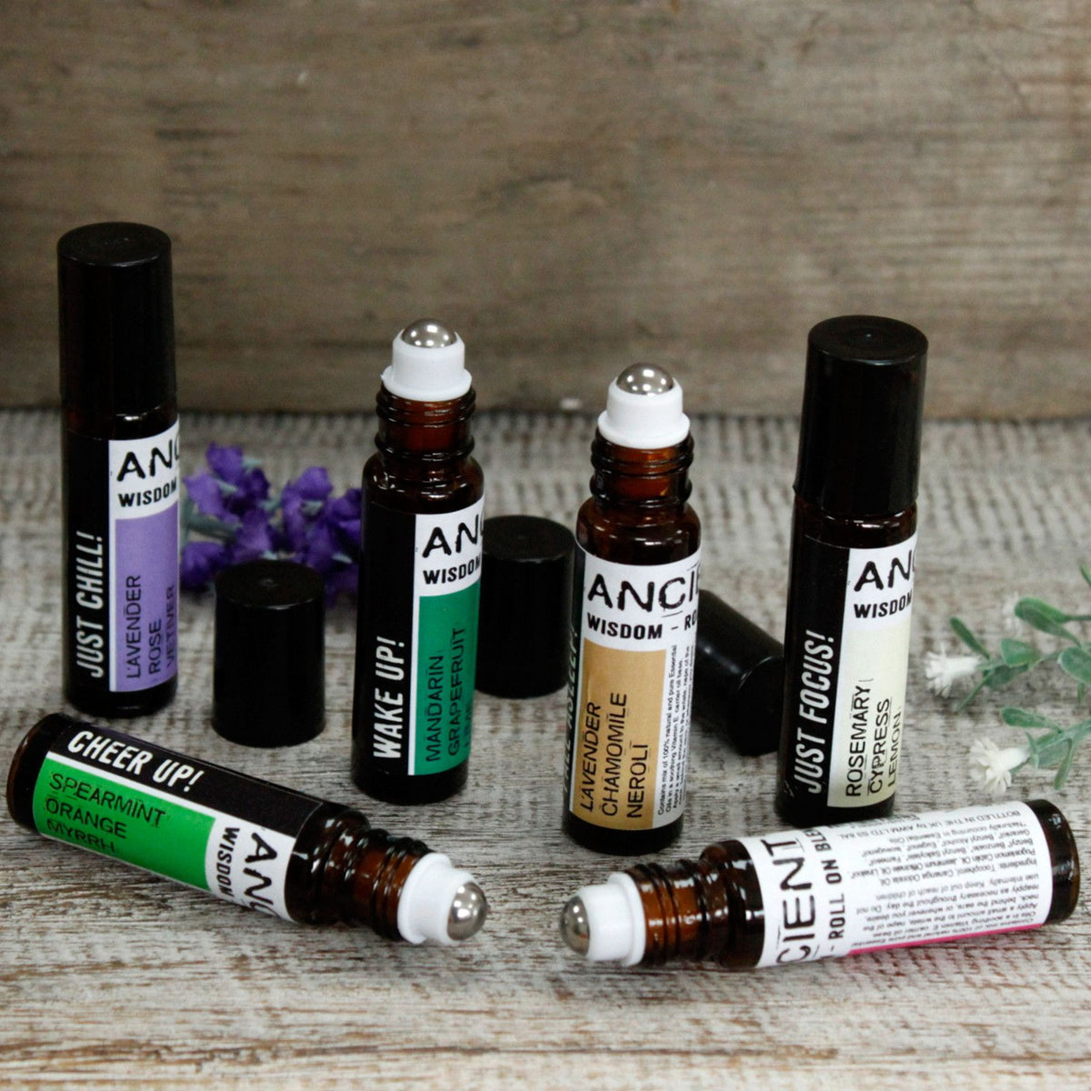 Roll-On Essential Oil Blend – Just Focus! – 10 ml