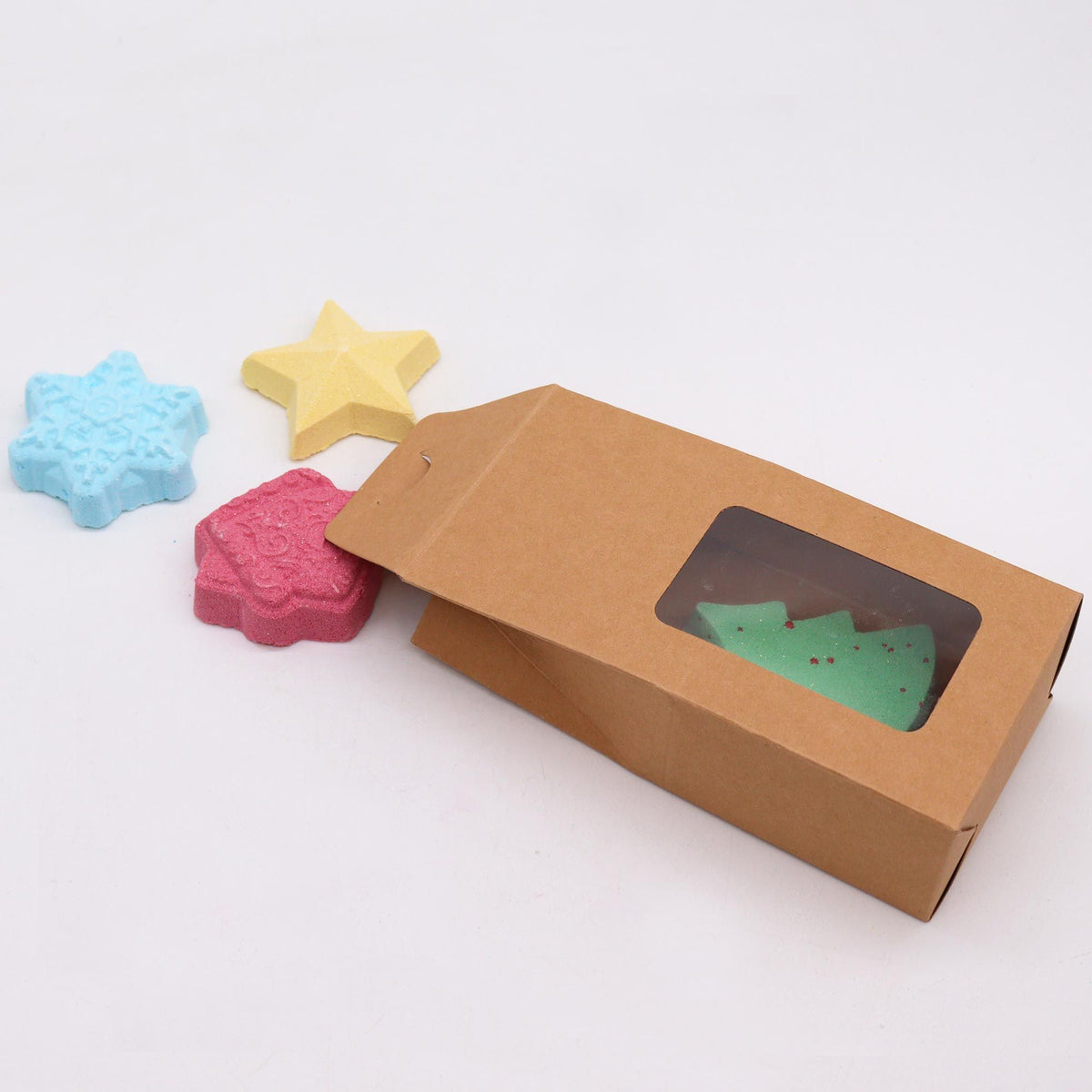 Christmas Wish List – Kerst Bruisballen Geschenkset 4 stuks