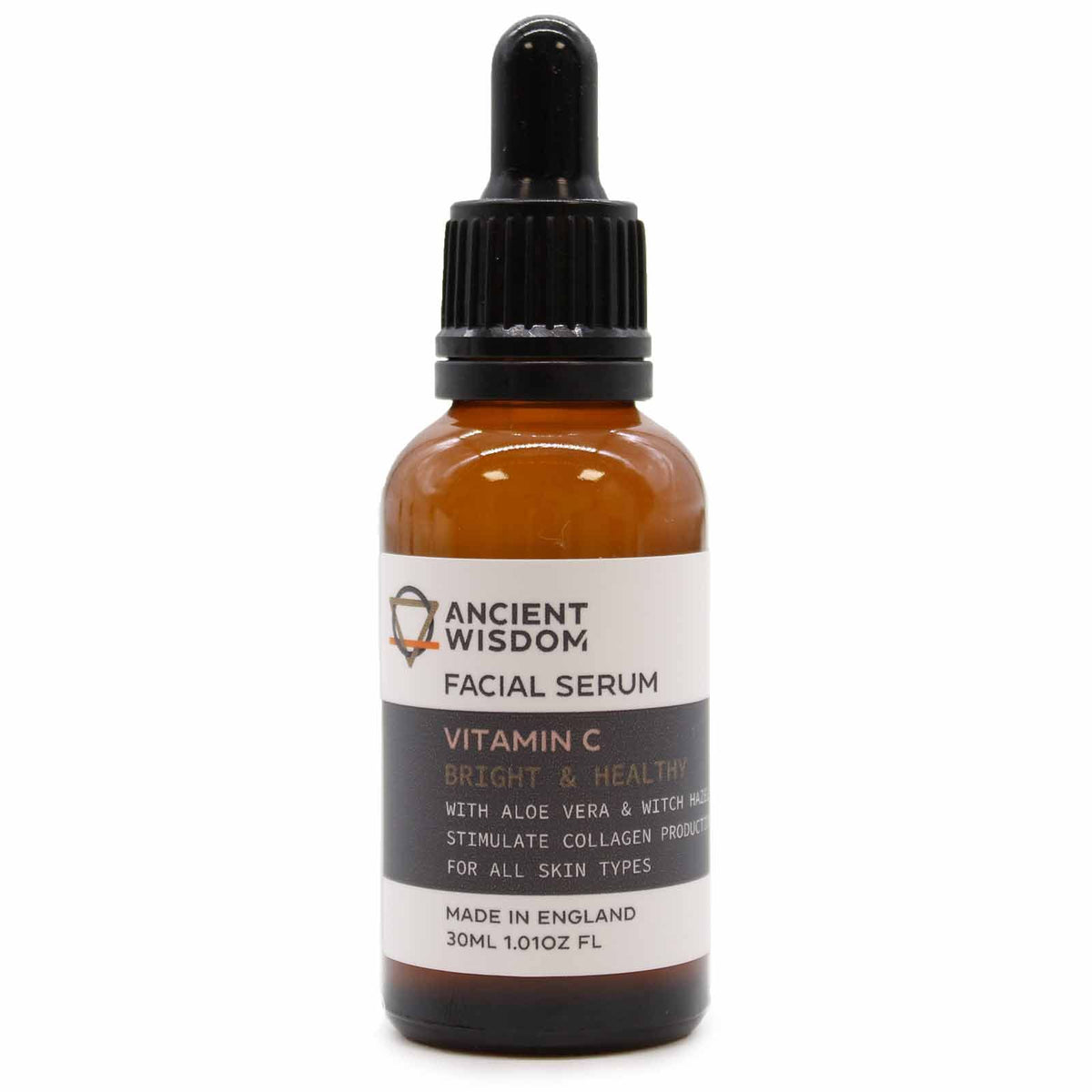 Vitamine C Gezichtsserum met Aloë Vera & Hamamelis – 30 ml