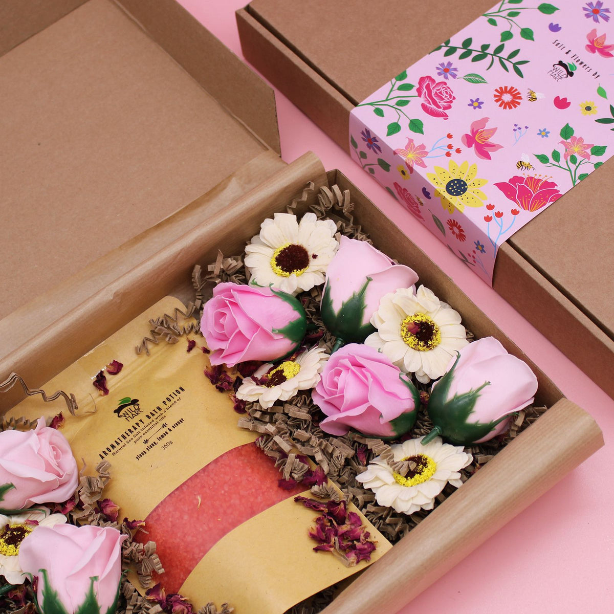 Wild Hare Passion Spa Geschenkset – Ylang Ylang, Citroen & Sinaasappel