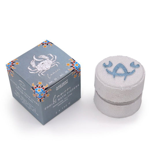 Zodiac Badbruisballen met Horoscoop – Kreeft – 2 x 150 g