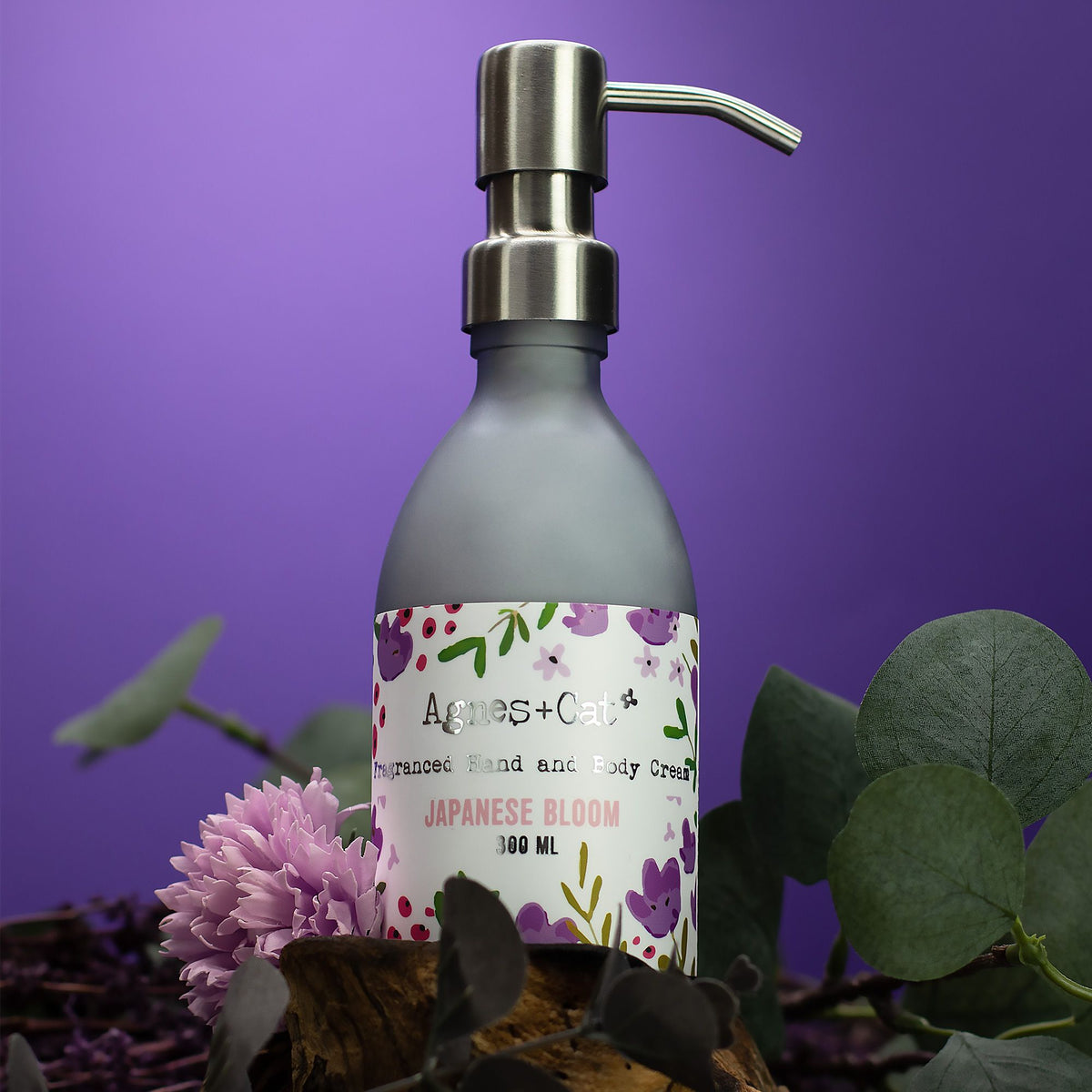 Agnes + Cat Hand- & Lichaamscrème – Japanse Bloesem – 300 ml