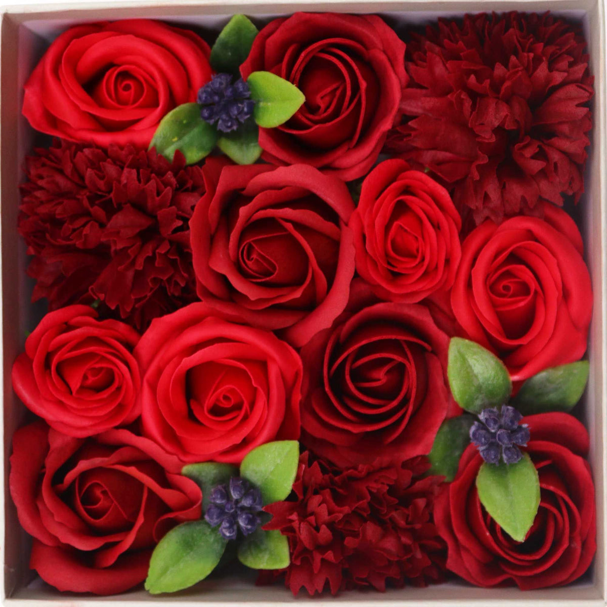 Classic Red Roses – Rode Zeepbloemen in Geschenkdoos