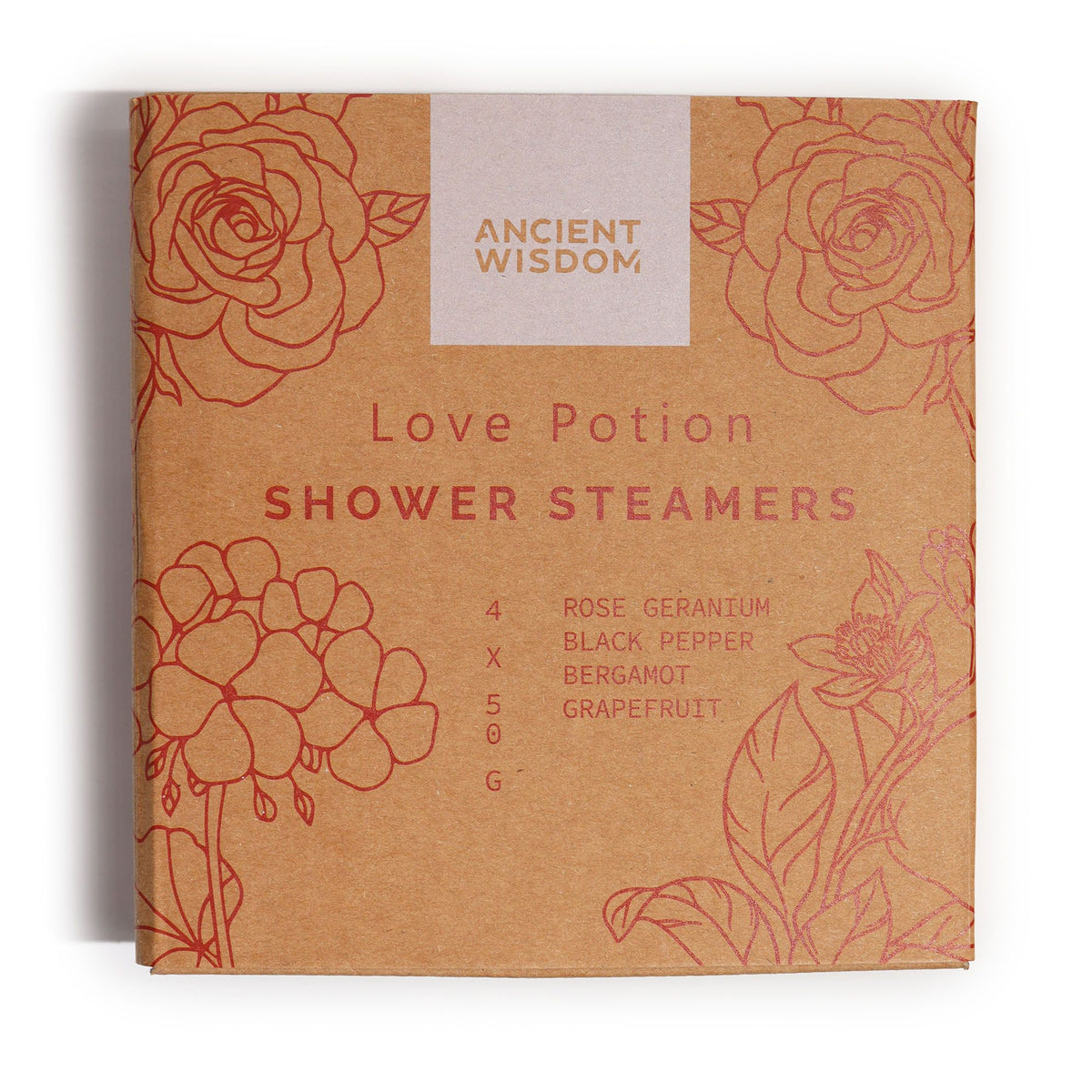 Zen Shower Steamers – Love Potion – 4 stuks