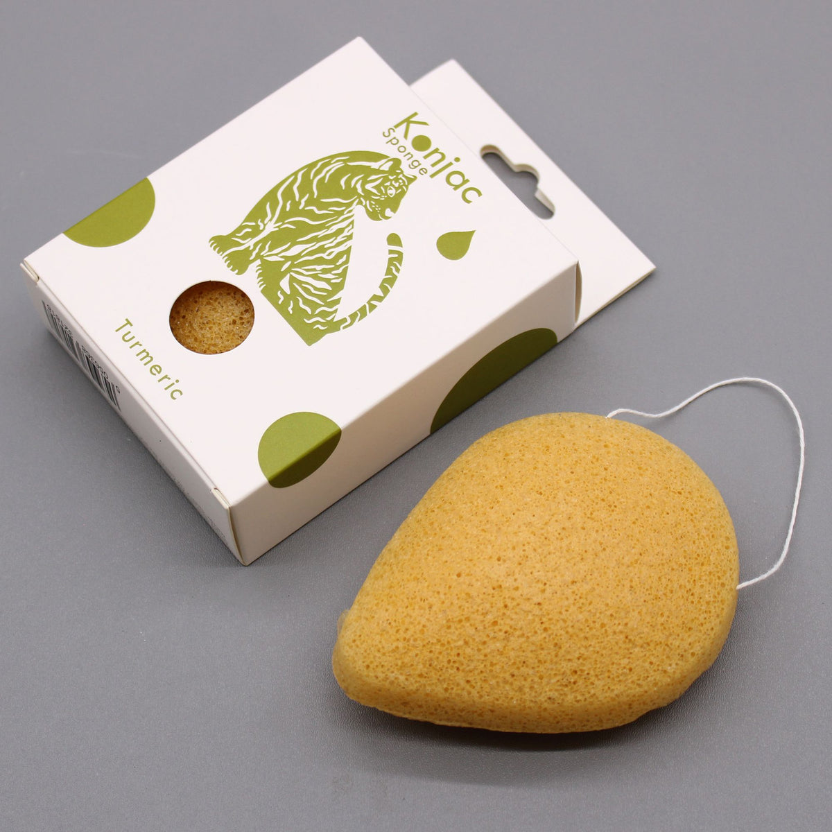 Konjac Gezichtsspons met Kurkuma – Anti-Rimpel
